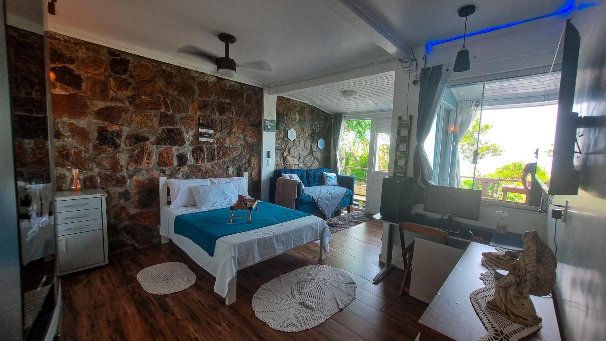 Florianópolis Loft Com Lago Hidro E Vista Para O Mar מראה חיצוני תמונה